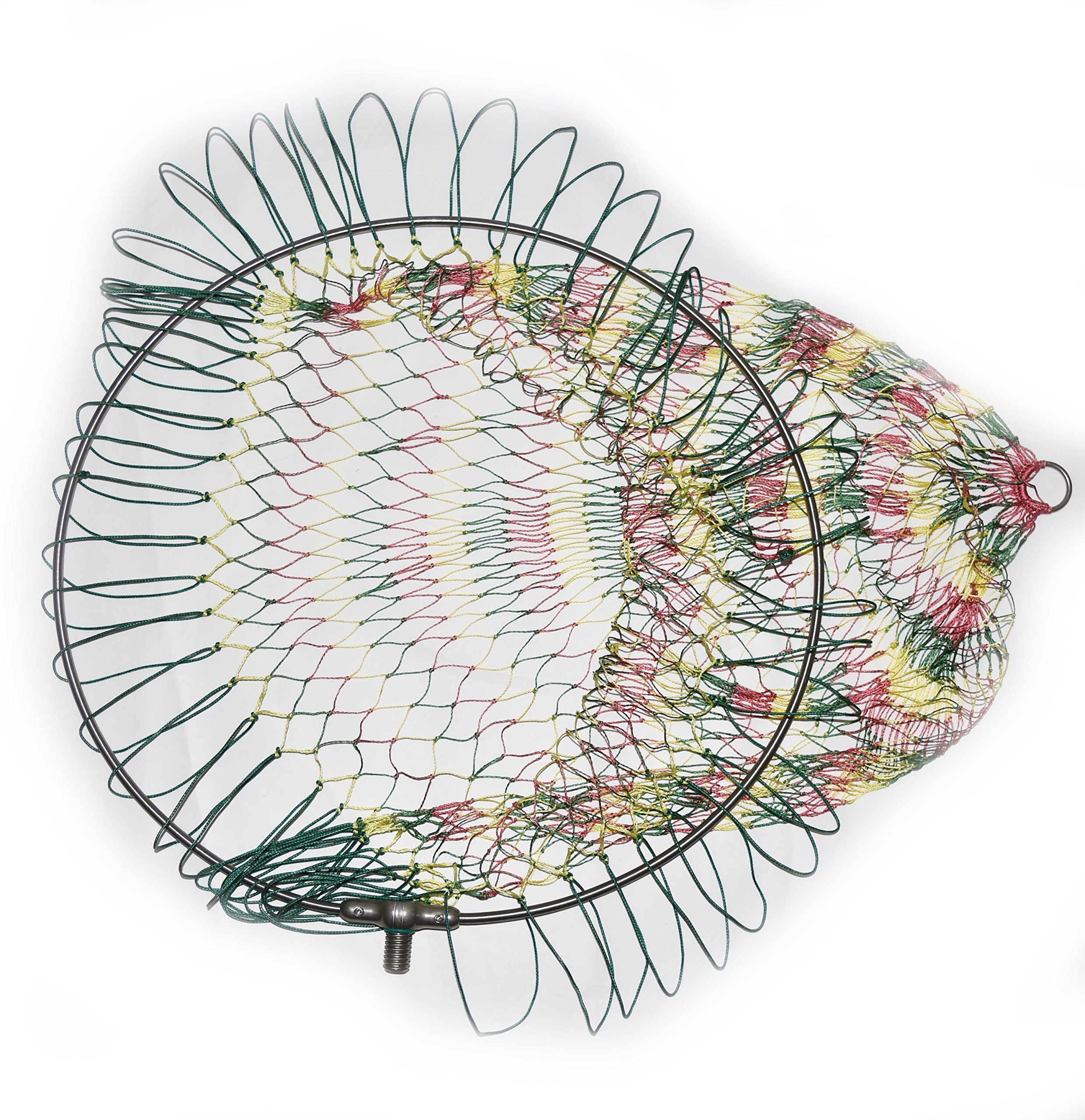 Amazon | 64チタン ワンピース 玉枠 ＋ PE10号 手編み タモ網 セット